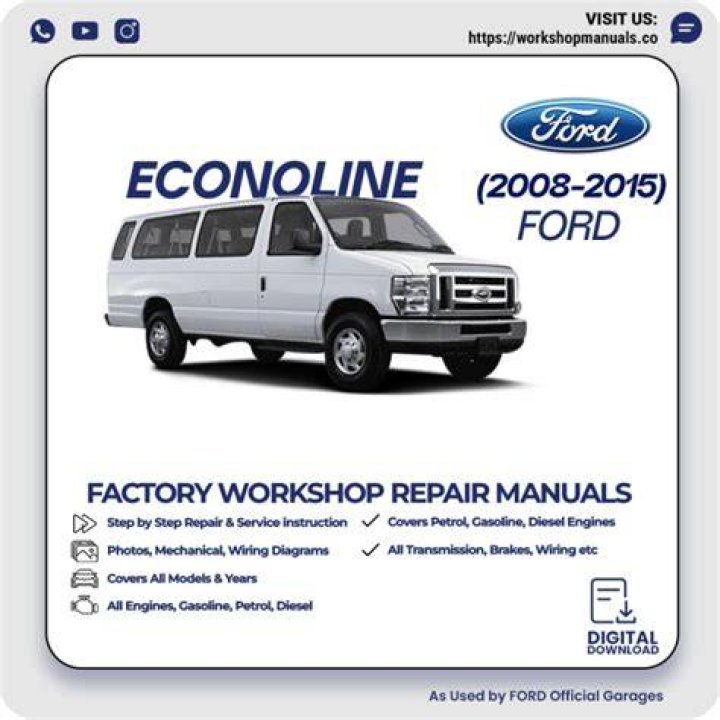 Are there any free manuals for the Ford Econoline?