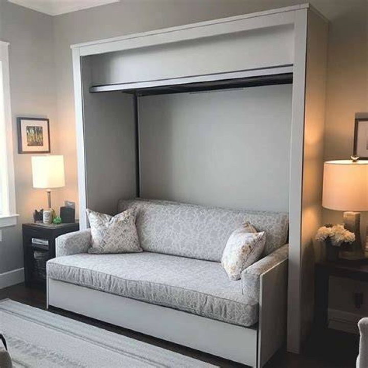 Can a murphy bed be used over a couch?