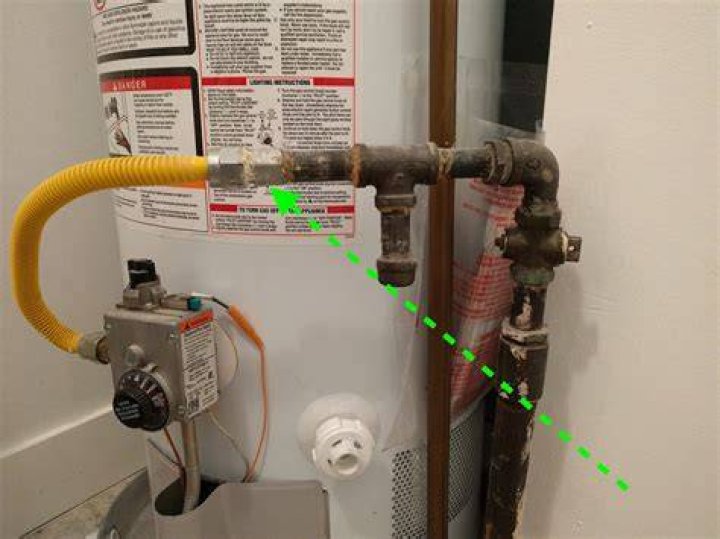 Can an electric water heater give off gas?