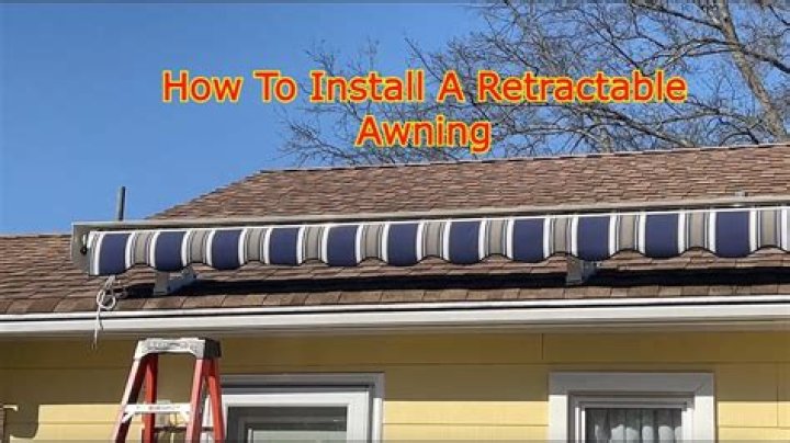 Can you put a roof over an awning?