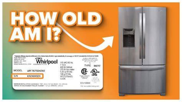 Can you tell how old a refrigerator is by the model number?