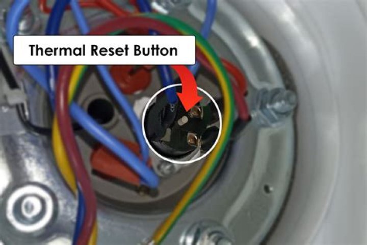 Do electric hot water tanks have reset buttons?