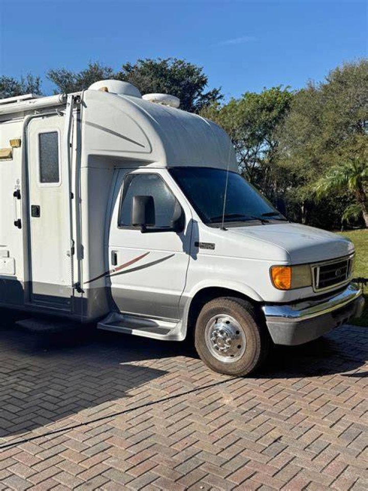 How big is a 2004 Forest River RV?