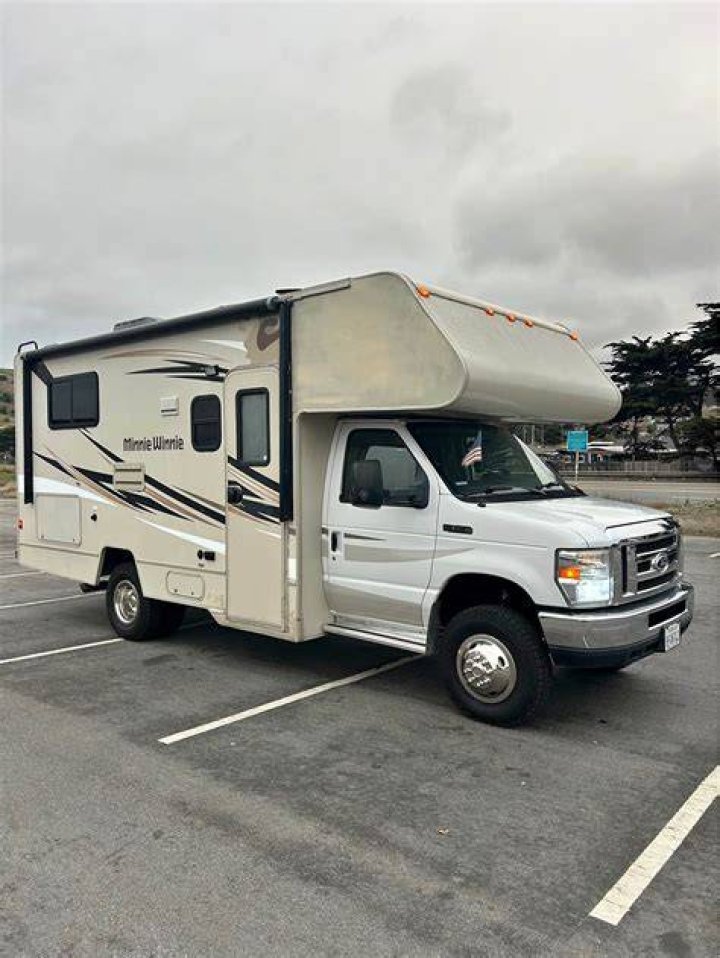 How big is a 2017 Ford Winnebago coach?