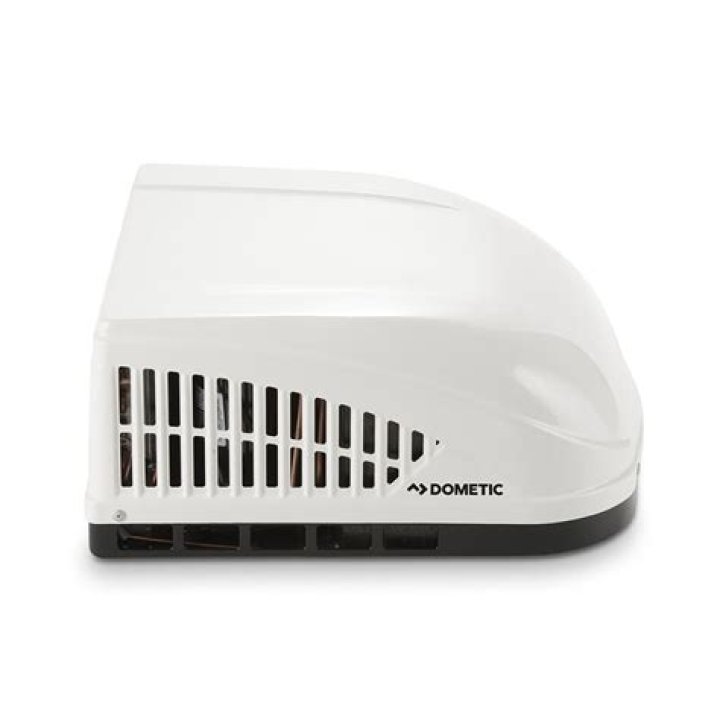 How big is the Dometic brisk II air conditioner?