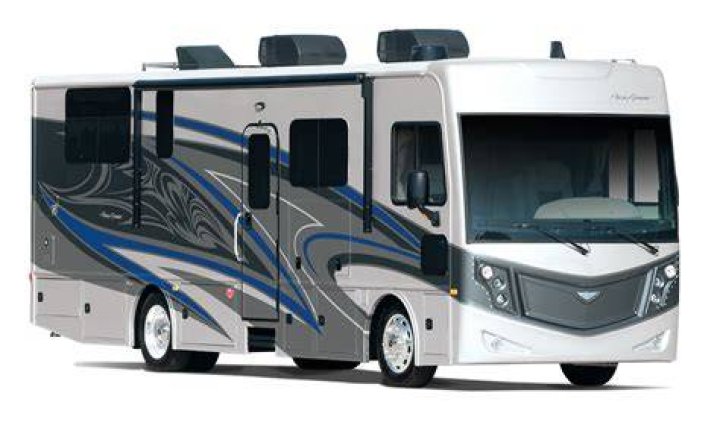 How big is the pace Arrow Fleetwood RV?