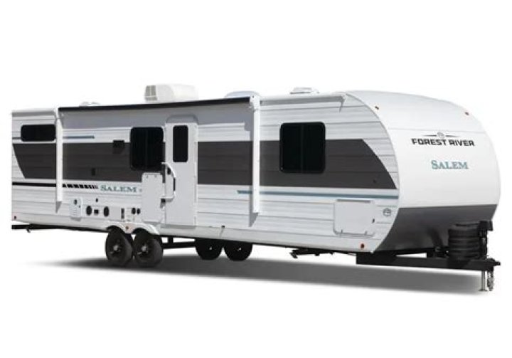 How big is the Salem Forest River RV?