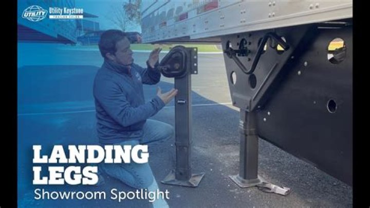 How did I get my landing leg out of my truck?