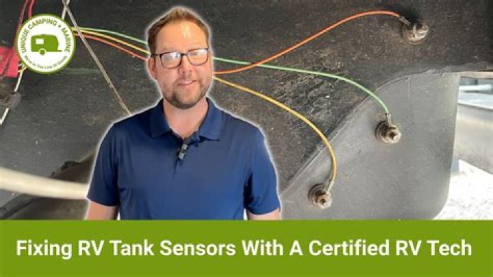 How do RV water tank sensors work?