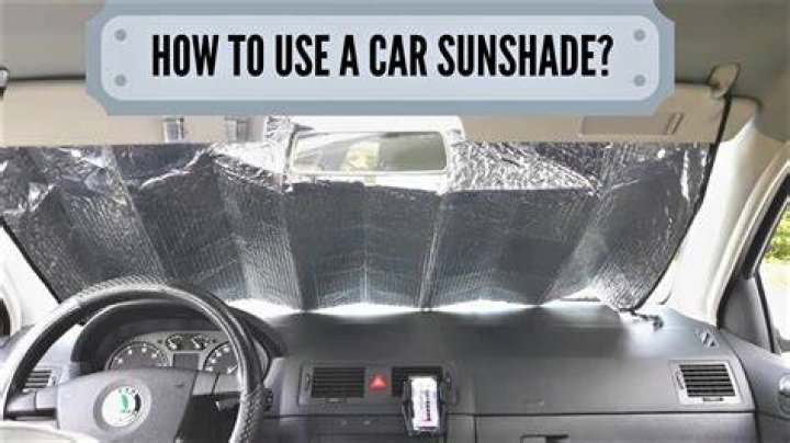 How do you fix a floppy sunshade?