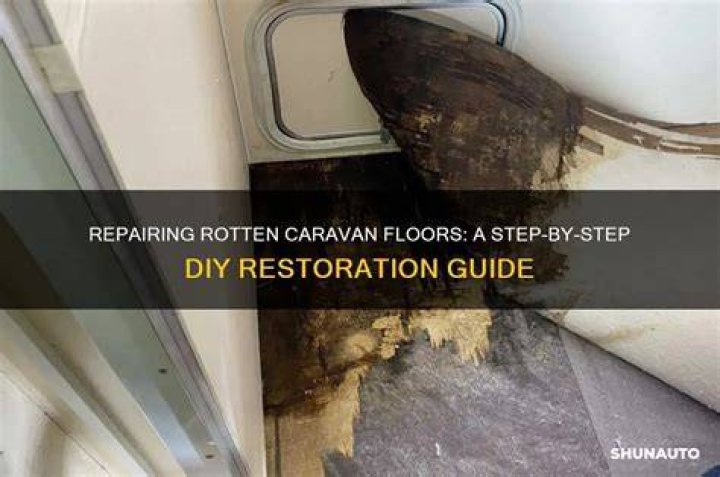 How do you fix an RV rotten floor?