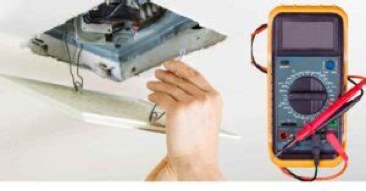 How do you test a bathroom exhaust fan?
