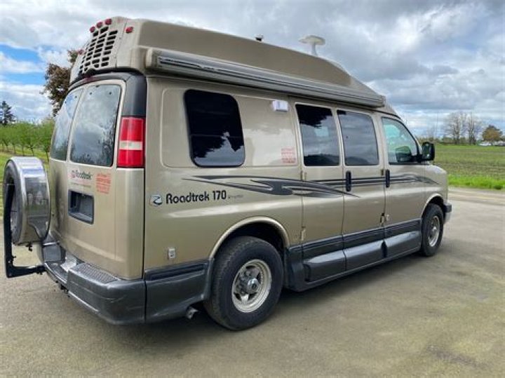 How many miles does a Roadtrek RV drive?