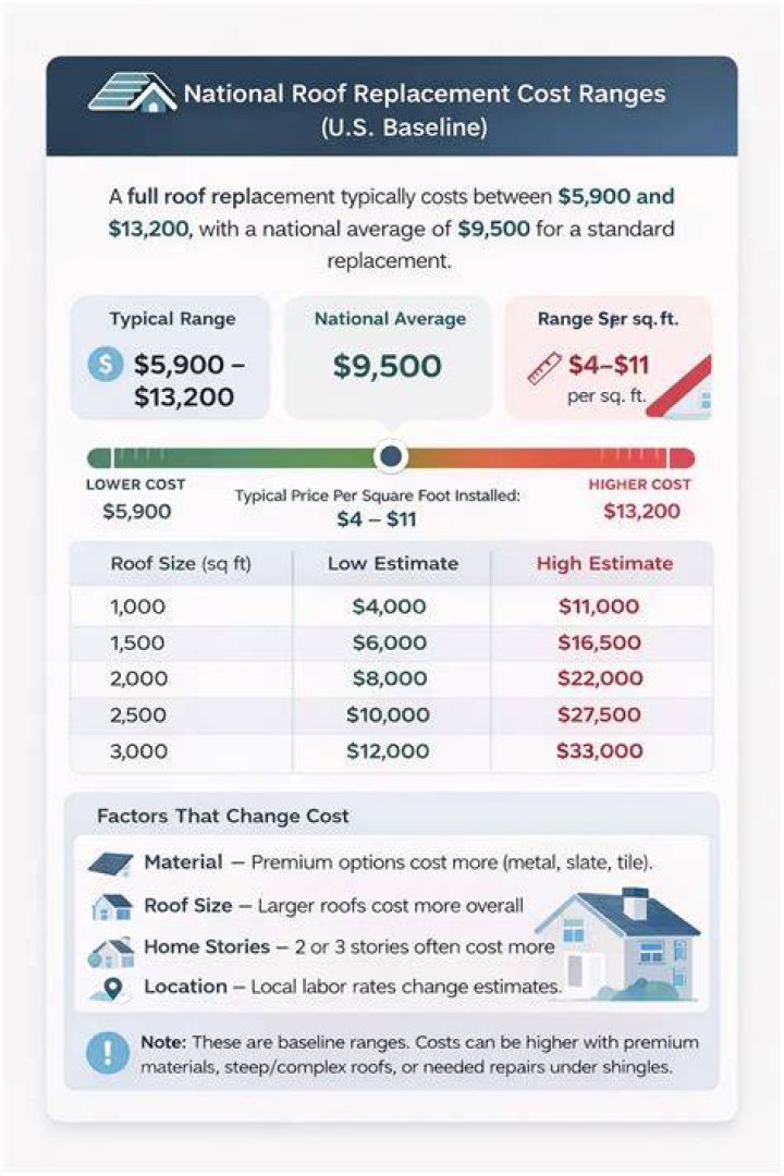 How much does it cost to replace a roof on a fifth wheel?