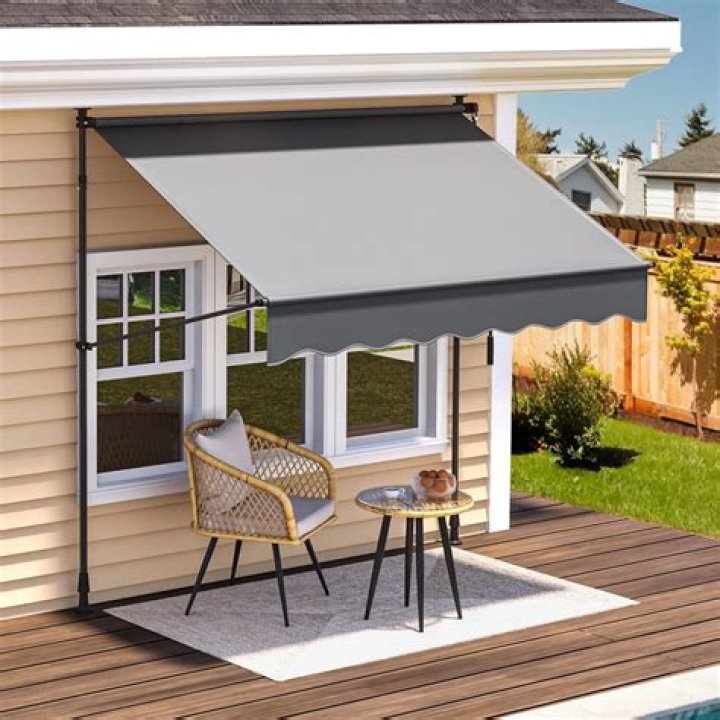 How much is a manual awning?