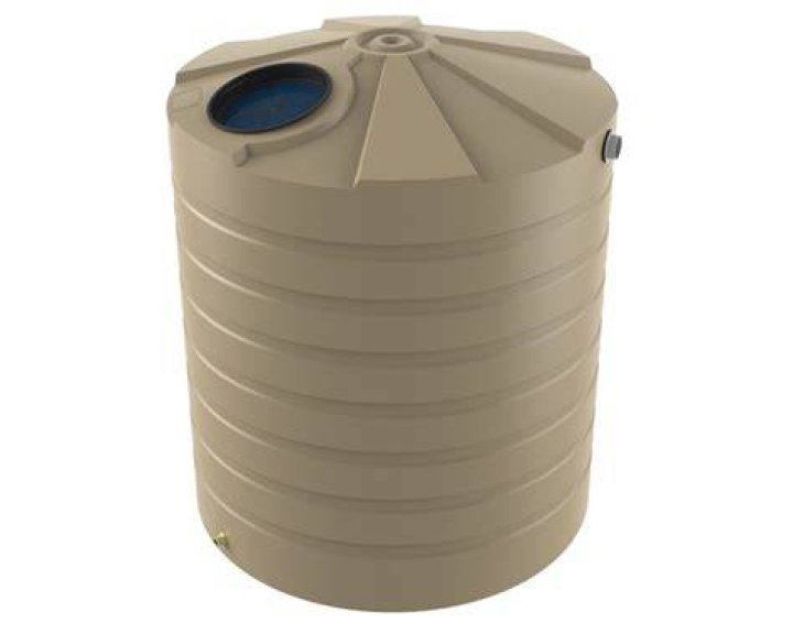 How tall is a 5000 litre GRP tank?