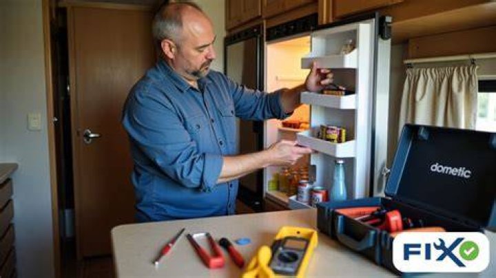 How to troubleshoot a Dometic RV refrigerator that is not working?