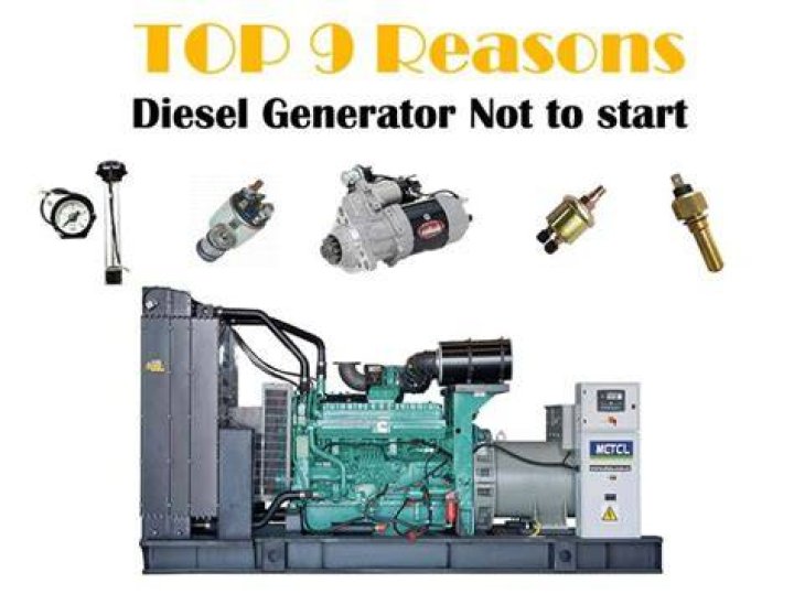What can cause generator not to start?