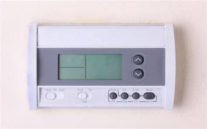 What do you do when your thermostat goes blank?