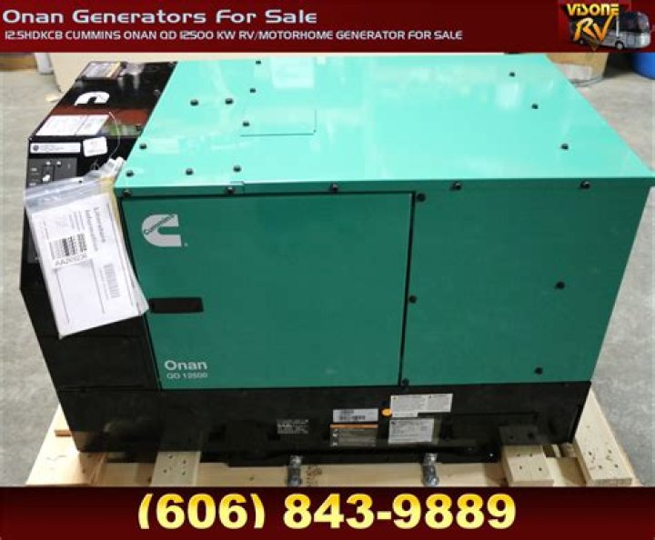 What do you need to know about the Onan generator?