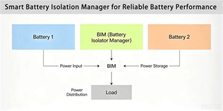 What does a battery isolation manager do?
