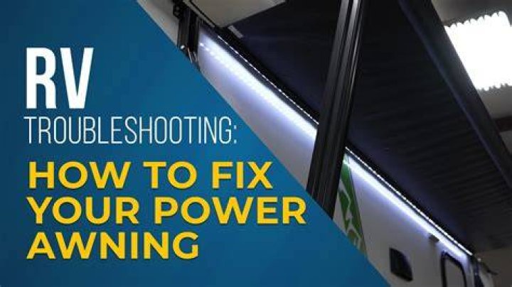 What does it mean when power awning is not working?