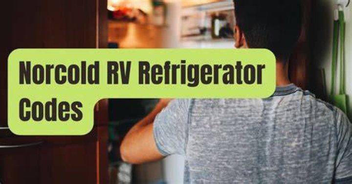 What is the Norcold fault code for a refrigerator?