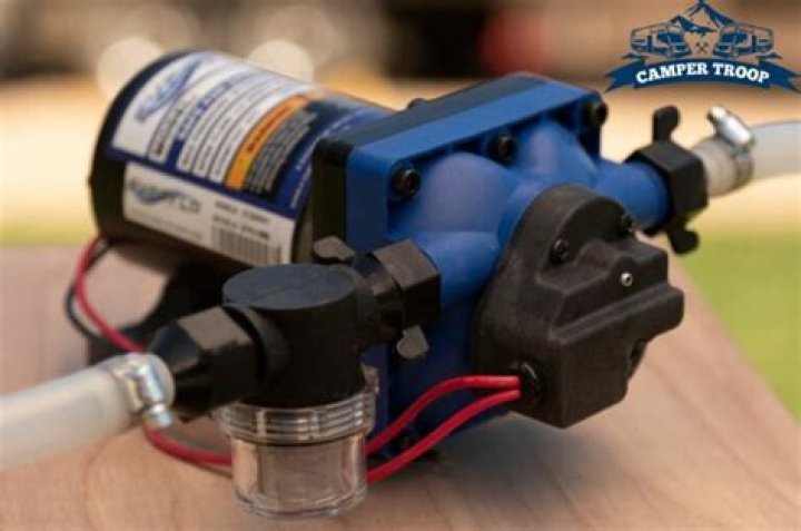 What should I do if my RV water pump is not working?