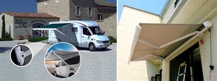 What side should an awning go on?