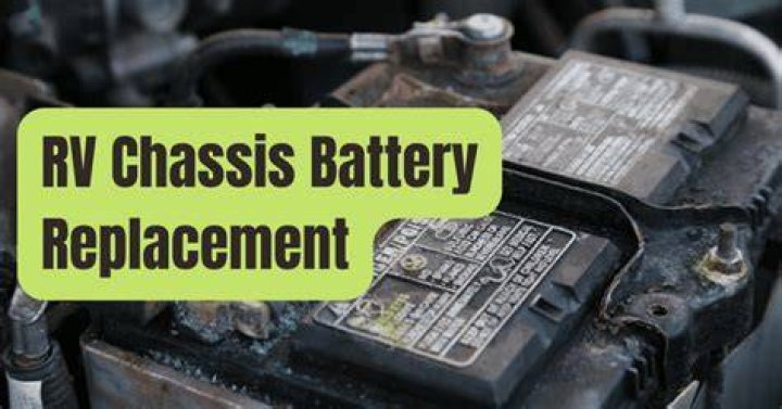 When to remove the batteries from an RV?