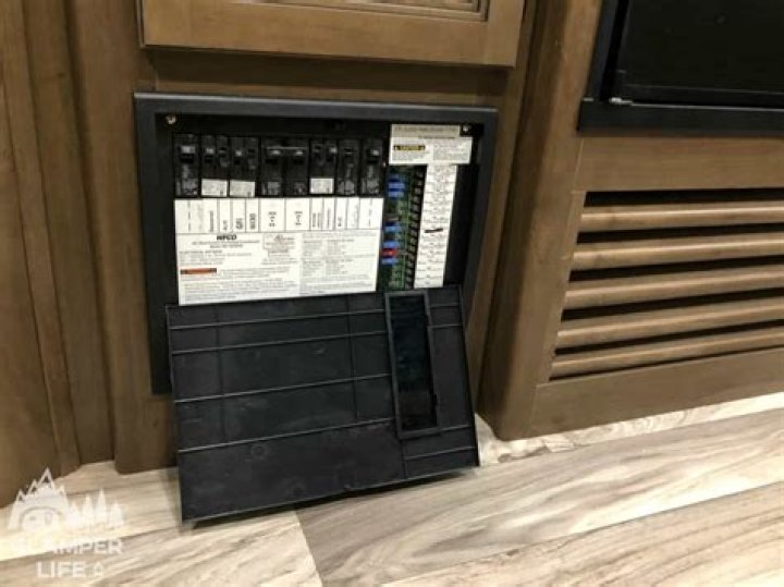 Where are the ac breakers on a Jayco RV?