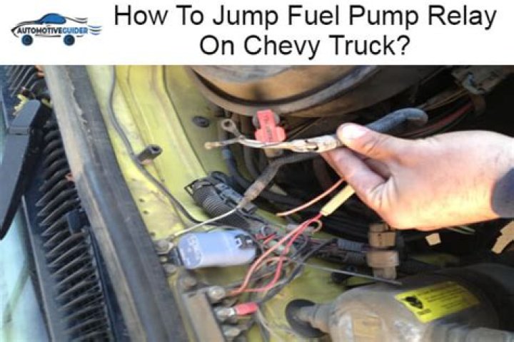 Where is the Chevy P30 fuel pump relay?