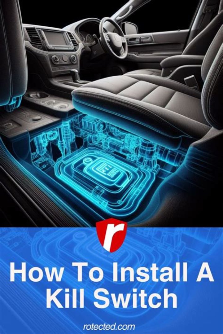 Where should I hide the kill switch in my car?