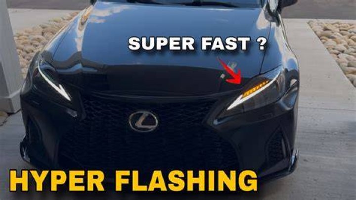 Why are my blinkers flashing slow?