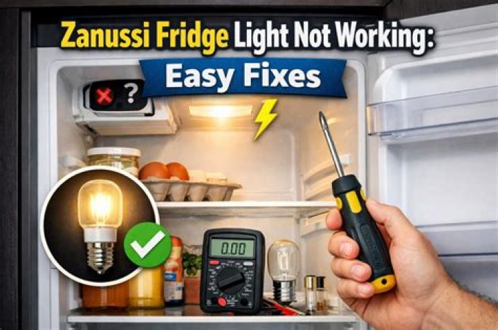 Why does my fridge stop working when I Turn on the light?