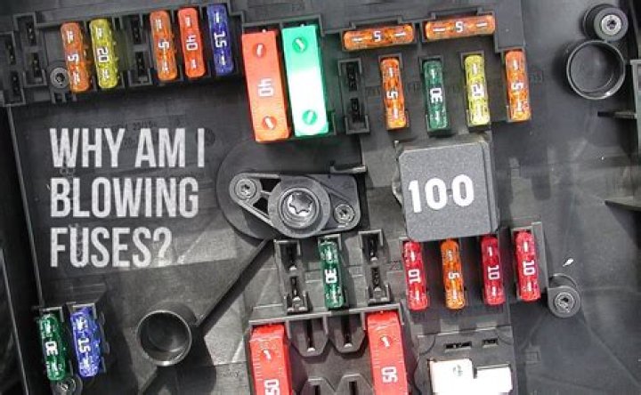Why does my power seat fuse keep blowing?
