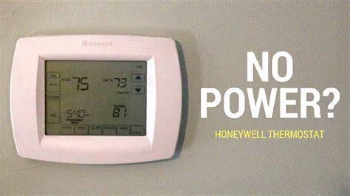 Why does my thermostat say no AC power?