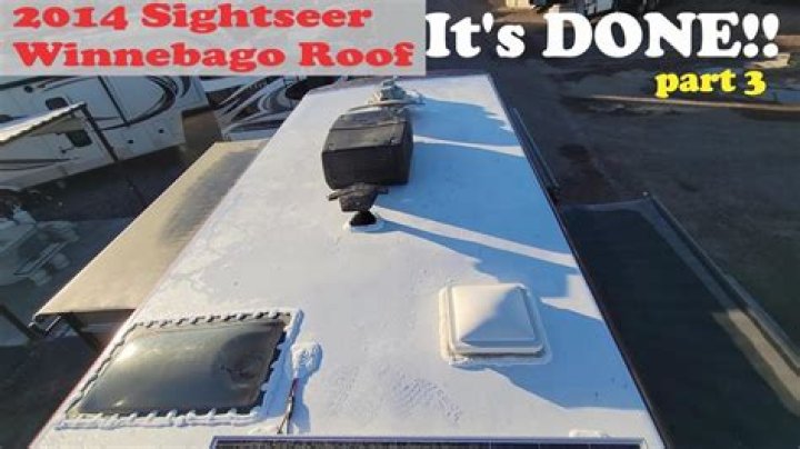 Why does my Winnebago roof keep blowing off?