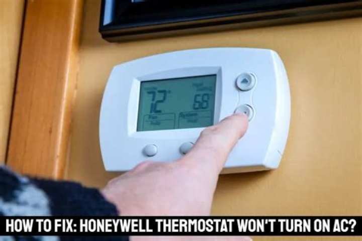 Why does one thermostat not turn the AC on?