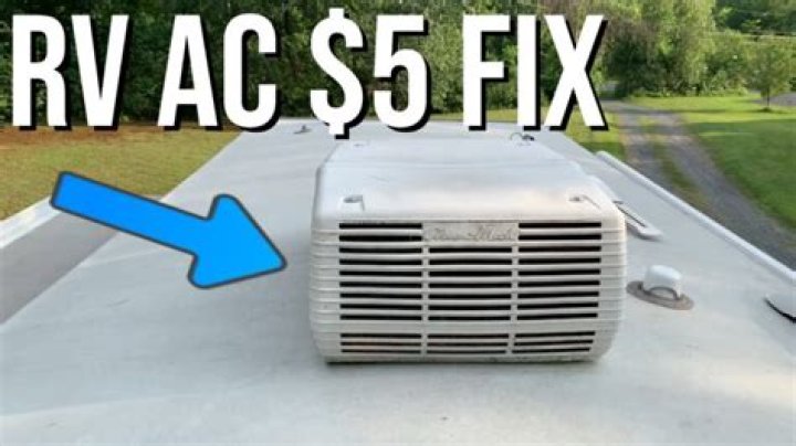 Why is my AC in my RV not blowing cold air?