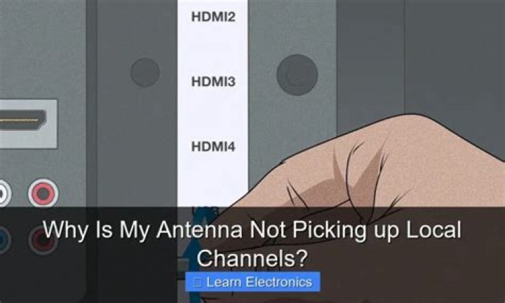 Why is my antenna not picking up UHF channels?