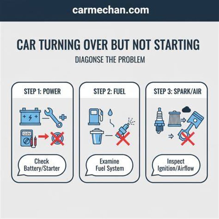 Why is my car turning over but not firing?