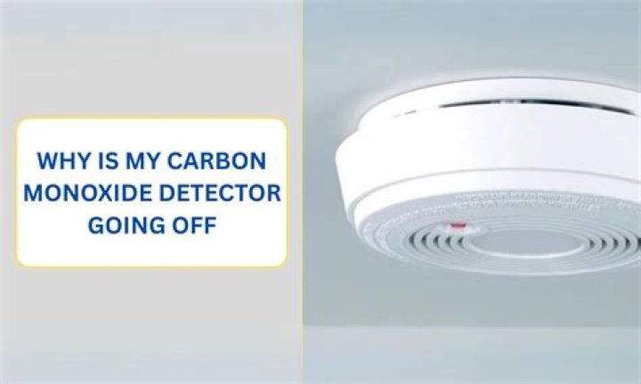 Why is my carbon monoxide machine going off?