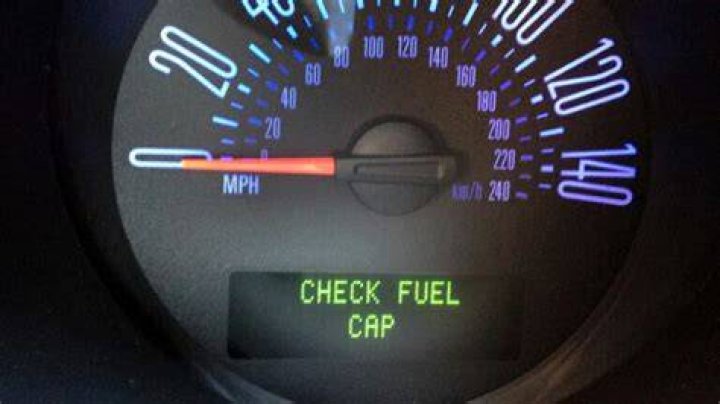 Why is my check fuel cap light on?