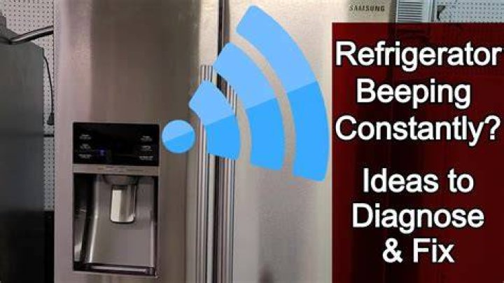 Why is my fridge randomly beeping?