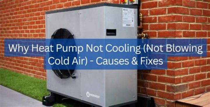 Why is my heat pump not putting out cold air?