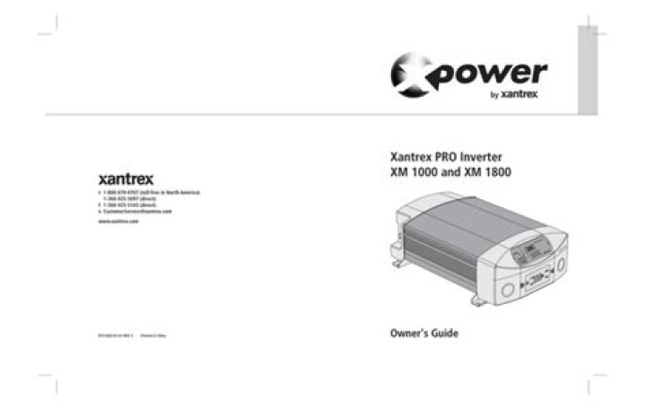 Why is my Xantrex XM 1000 inverter NOT working?