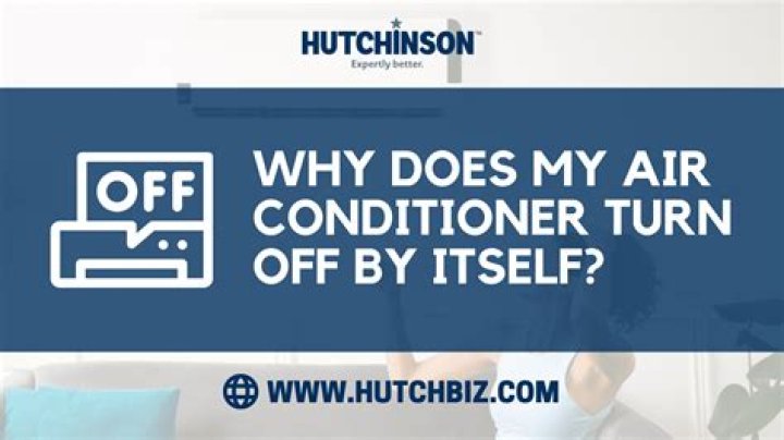 Why is the power off on my air conditioner?