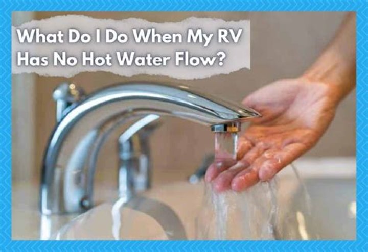 Why is there no hot water in my RV?