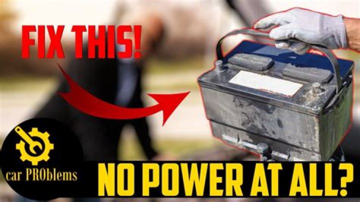 Why is there no power from the battery?